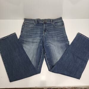 The Children's Place Blue Stretch Denim Straight Leg Jeans Boys Size 14 Husky